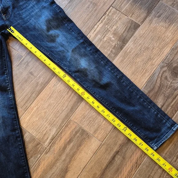 Men's Abercrombie Slightly Distressed Felix Super Skinny Stretch Jeans, 28x29 - Picture 8 of 14